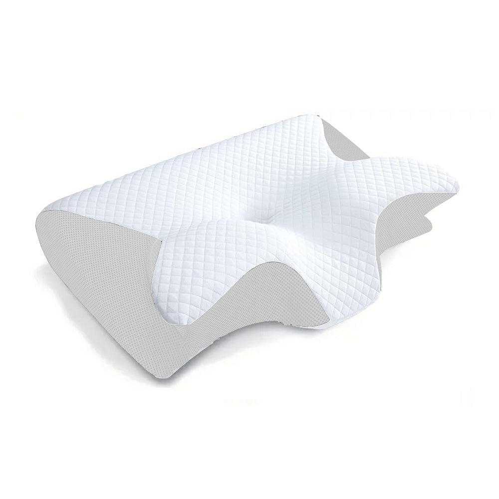 Memory Foam Cervical Pillow, 2 in 1 Ergonomic Contour Orthopedic Pillow for Neck Pain, Contoured Support Pillows,Neck Pillow